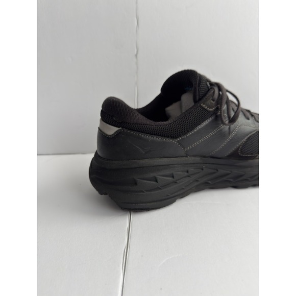 Hoka One One HOKA Bondi L Sneakers Shoes Black Raven Comfort Workwear Womens 9.5 - Picture 6 of 14